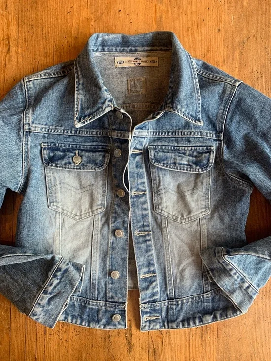 BMB Vintage Denim Jean Jacket - Picture 16 of 16